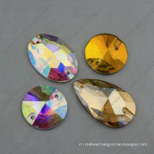 Flat Back Crystal Sew on Stone for Garment Accessories
